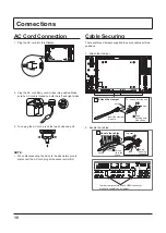 Предварительный просмотр 10 страницы Panasonic TH-47LFV5U Operating Instructions Manual