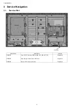 Предварительный просмотр 6 страницы Panasonic TH-48AX670S Service Manual