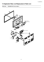 Предварительный просмотр 61 страницы Panasonic TH-48AX670S Service Manual