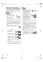 Предварительный просмотр 6 страницы Panasonic TH-48LZ980Z Operating Instructions Manual