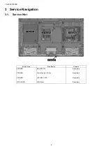 Предварительный просмотр 6 страницы Panasonic TH-49CX700M Service Manual