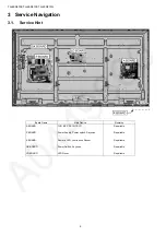 Предварительный просмотр 6 страницы Panasonic TH-49D410G Service Manual