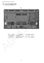 Предварительный просмотр 24 страницы Panasonic TH-49D410G Service Manual