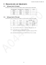 Предварительный просмотр 25 страницы Panasonic TH-49D410G Service Manual