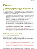 Предварительный просмотр 3 страницы Panasonic TH-49DX400K Service Manual