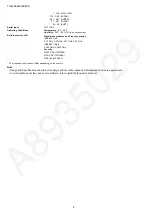 Preview for 8 page of Panasonic TH-49DX650G Service Manual