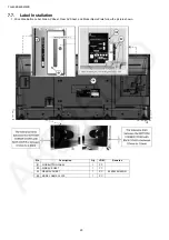 Предварительный просмотр 20 страницы Panasonic TH-49ES630K Service Manual