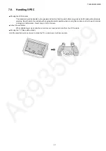 Предварительный просмотр 21 страницы Panasonic TH-49ES630K Service Manual