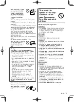 Preview for 5 page of Panasonic TH-49GX880Z Operating Instructions Manual