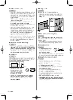 Предварительный просмотр 6 страницы Panasonic TH-49GX880Z Operating Instructions Manual