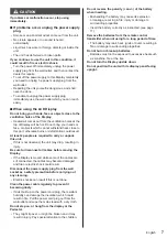 Предварительный просмотр 7 страницы Panasonic th-49lf8w Operating Instructions Manual