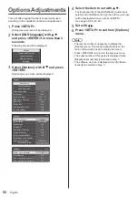 Предварительный просмотр 58 страницы Panasonic th-49lf8w Operating Instructions Manual