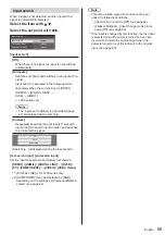 Предварительный просмотр 59 страницы Panasonic th-49lf8w Operating Instructions Manual