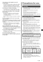 Preview for 9 page of Panasonic TH-49LFV8U Operating Instructions Manual