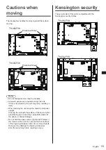 Preview for 13 page of Panasonic TH-49LFV8U Operating Instructions Manual