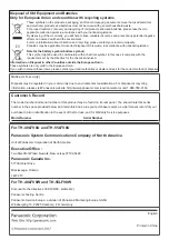 Preview for 26 page of Panasonic TH-49LFV8U Operating Instructions Manual