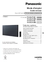 Preview for 49 page of Panasonic TH-49LFV8U Operating Instructions Manual