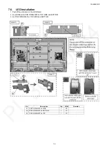 Предварительный просмотр 19 страницы Panasonic TH-49LS1K Service Manual