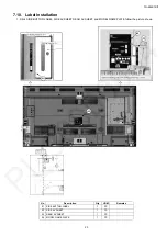 Предварительный просмотр 23 страницы Panasonic TH-49LS1K Service Manual