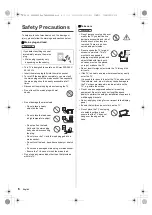 Предварительный просмотр 6 страницы Panasonic TH-49LX900Z Operating Instructions Manual