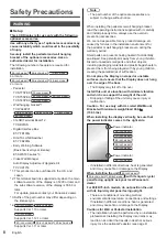 Предварительный просмотр 8 страницы Panasonic TH-49SQ1W Operating Instructions Manual