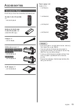 Предварительный просмотр 13 страницы Panasonic TH-49SQ1W Operating Instructions Manual