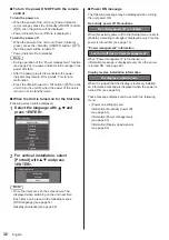 Предварительный просмотр 36 страницы Panasonic TH-49SQ1W Operating Instructions Manual