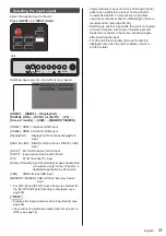 Предварительный просмотр 37 страницы Panasonic TH-49SQ1W Operating Instructions Manual