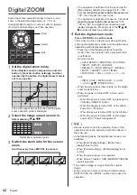 Предварительный просмотр 42 страницы Panasonic TH-49SQ1W Operating Instructions Manual