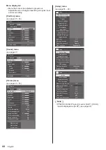 Предварительный просмотр 44 страницы Panasonic TH-49SQ1W Operating Instructions Manual