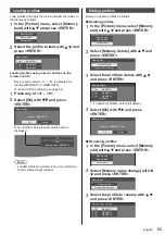 Предварительный просмотр 53 страницы Panasonic TH-49SQ1W Operating Instructions Manual