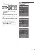 Предварительный просмотр 59 страницы Panasonic TH-49SQ1W Operating Instructions Manual