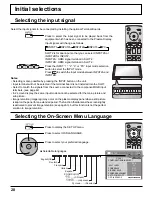 Предварительный просмотр 20 страницы Panasonic TH-5065PF10UK Operating Instructions Manual