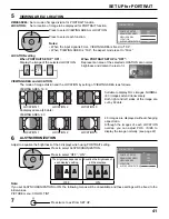 Предварительный просмотр 41 страницы Panasonic TH-5065PF10UK Operating Instructions Manual