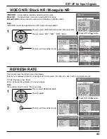 Предварительный просмотр 43 страницы Panasonic TH-5065PF10UK Operating Instructions Manual