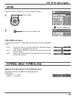 Предварительный просмотр 45 страницы Panasonic TH-5065PF10UK Operating Instructions Manual