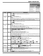 Предварительный просмотр 47 страницы Panasonic TH-5065PF10UK Operating Instructions Manual