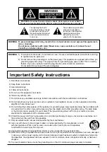 Preview for 3 page of Panasonic TH-50BF1E Operating Instruction