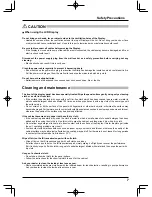 Preview for 7 page of Panasonic TH-50LFB70U Operating Instructions Manual