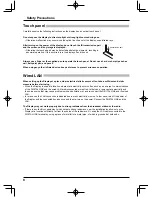 Preview for 8 page of Panasonic TH-50LFB70U Operating Instructions Manual