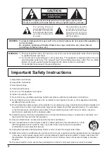 Предварительный просмотр 2 страницы Panasonic TH-50LFC70U Operating Instructions Manual