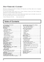 Preview for 4 page of Panasonic TH-50LFE6U Operating Insructions