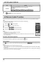 Preview for 36 page of Panasonic TH-50LFE6U Operating Insructions