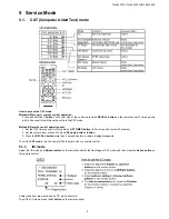 Предварительный просмотр 9 страницы Panasonic TH-50LFE7U Servise Manual