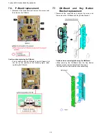 Предварительный просмотр 22 страницы Panasonic TH-50LFE7U Servise Manual