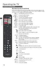 Preview for 10 page of Panasonic TH-50LX800K Operating Instructions Manual