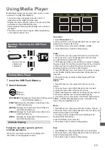 Preview for 17 page of Panasonic TH-50LX800K Operating Instructions Manual