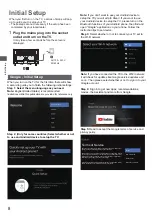 Preview for 8 page of Panasonic TH-50LX800X Operating Instructions Manual