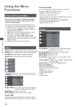 Preview for 14 page of Panasonic TH-50LX800X Operating Instructions Manual