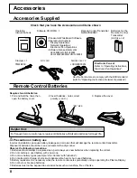 Preview for 8 page of Panasonic TH-50PB2U Operating Instructions Manual